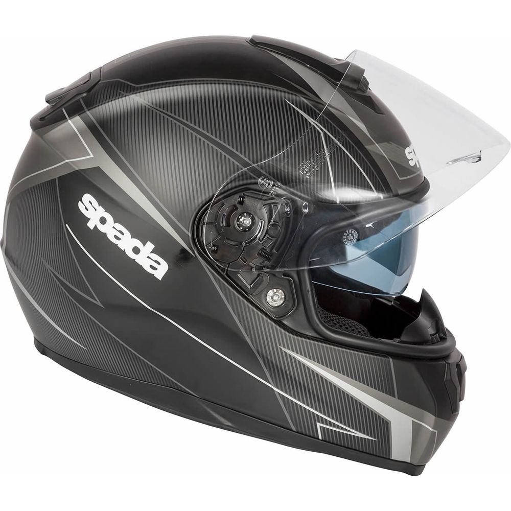 Spada SP16 Linear Full Face Helmet Matt Black / Silver / Anthracite