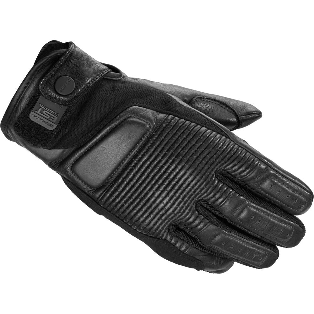 Spidi Garage CE Leather Gloves Black