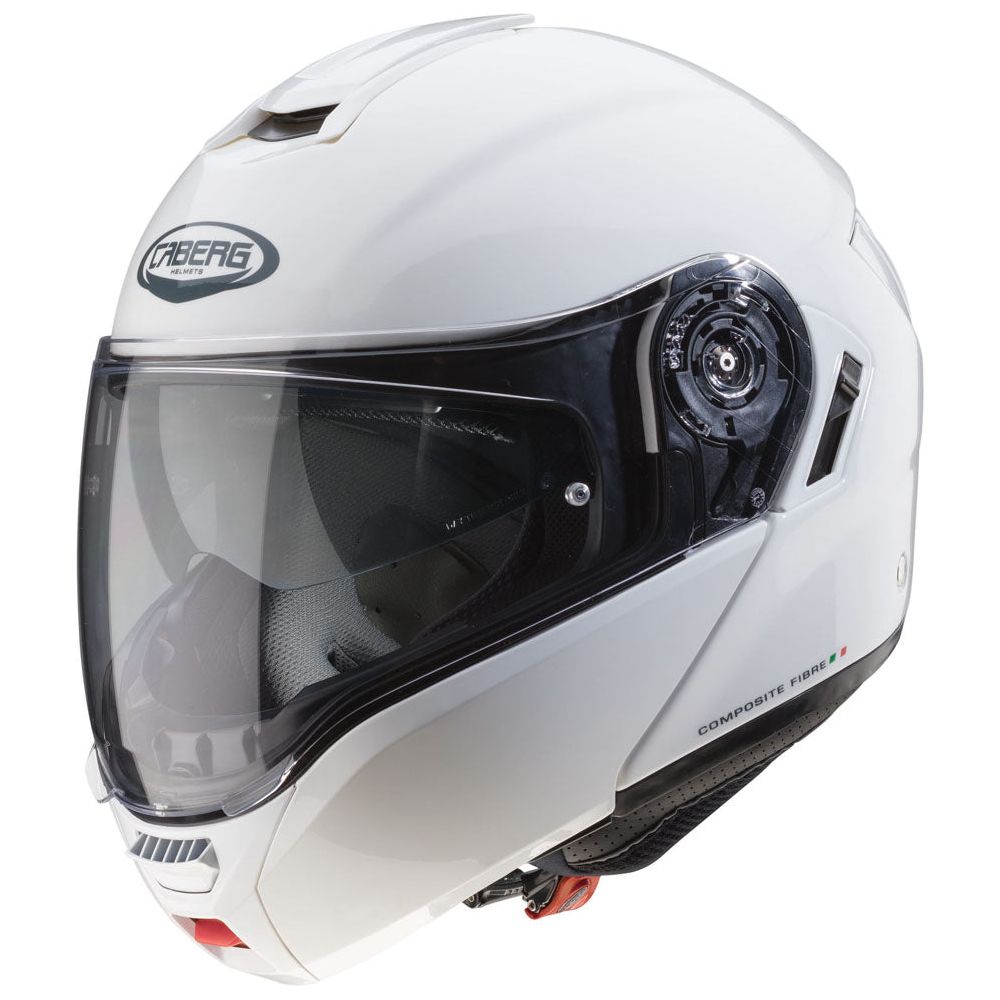 Caberg Levo Plain Flip-Up Helmet White