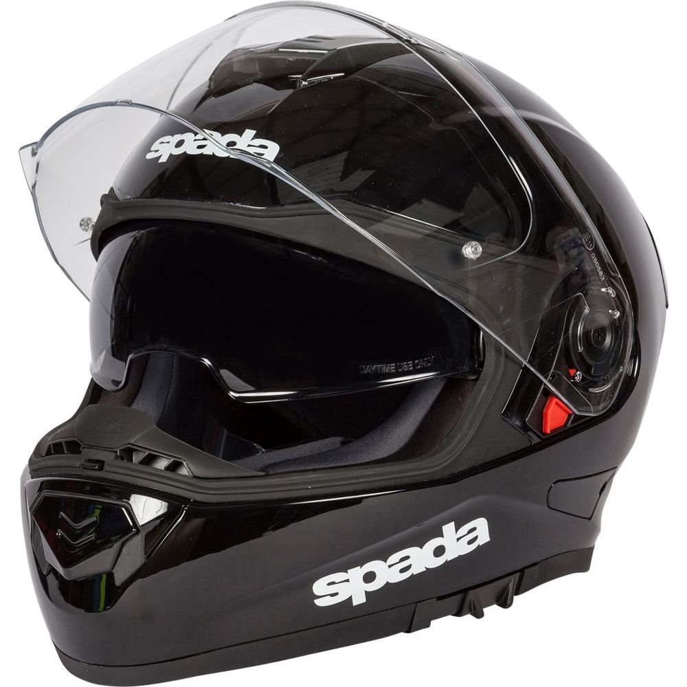 Spada RP-One Plain Full Face Helmet Black