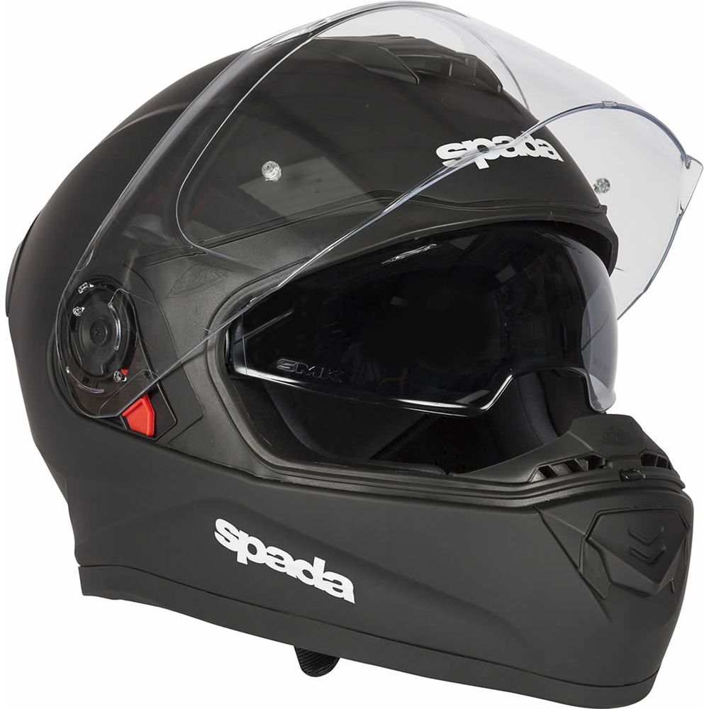 Spada RP-One Plain Full Face Helmet Matt Black