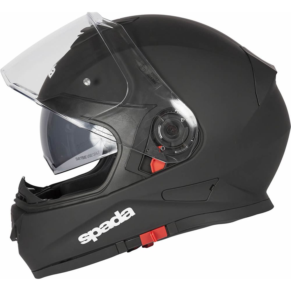 Spada RP-One Plain Full Face Helmet Matt Black - FREE UK Shipping, FREE 365 Day Returns | Moto Central