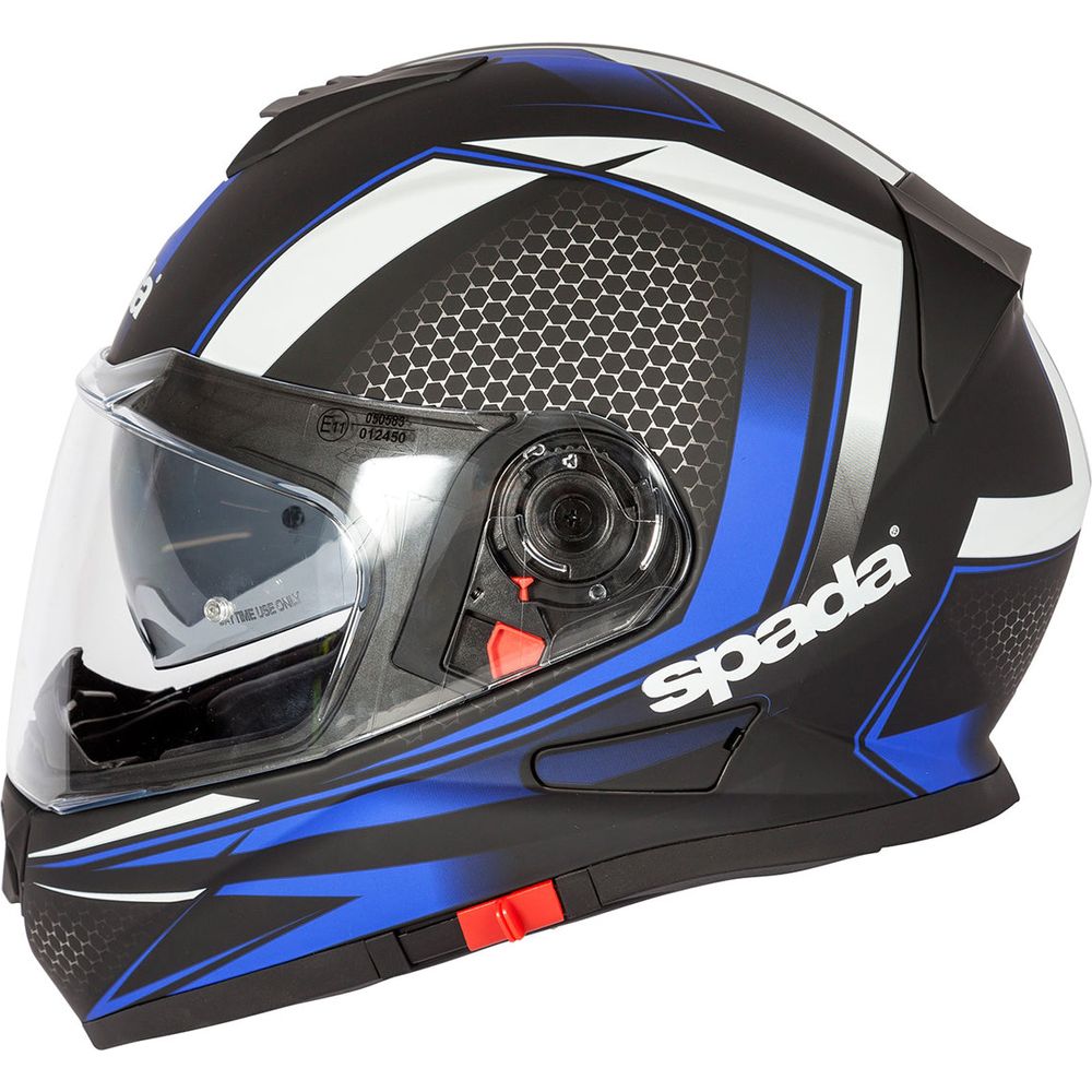 Spada RP-One Renegade Full Face Helmet Black / White / Blue