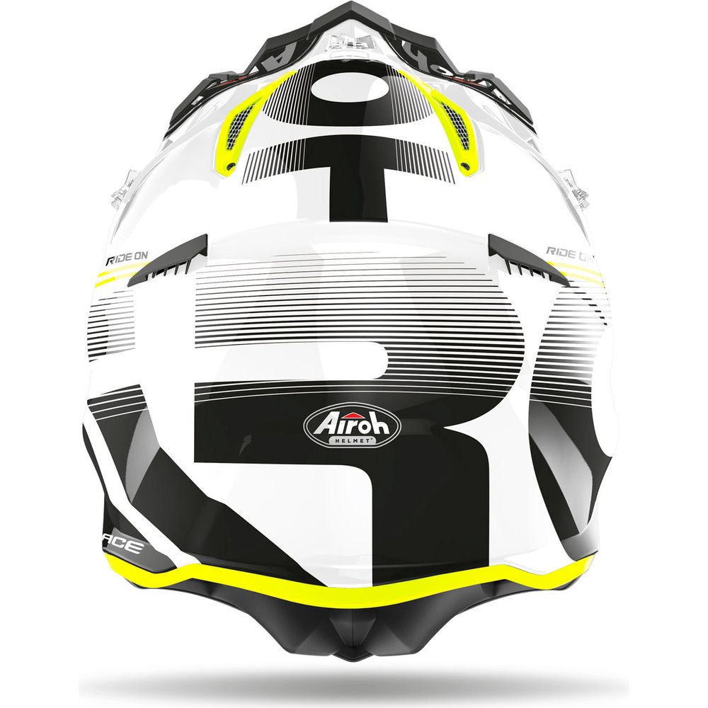 Airoh Aviator Ace Nemesi Motocross Helmet Gloss White