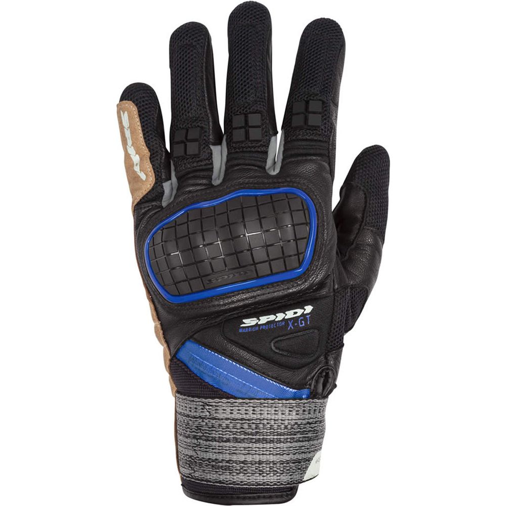 Spidi X-Force CE Textile Gloves Blue