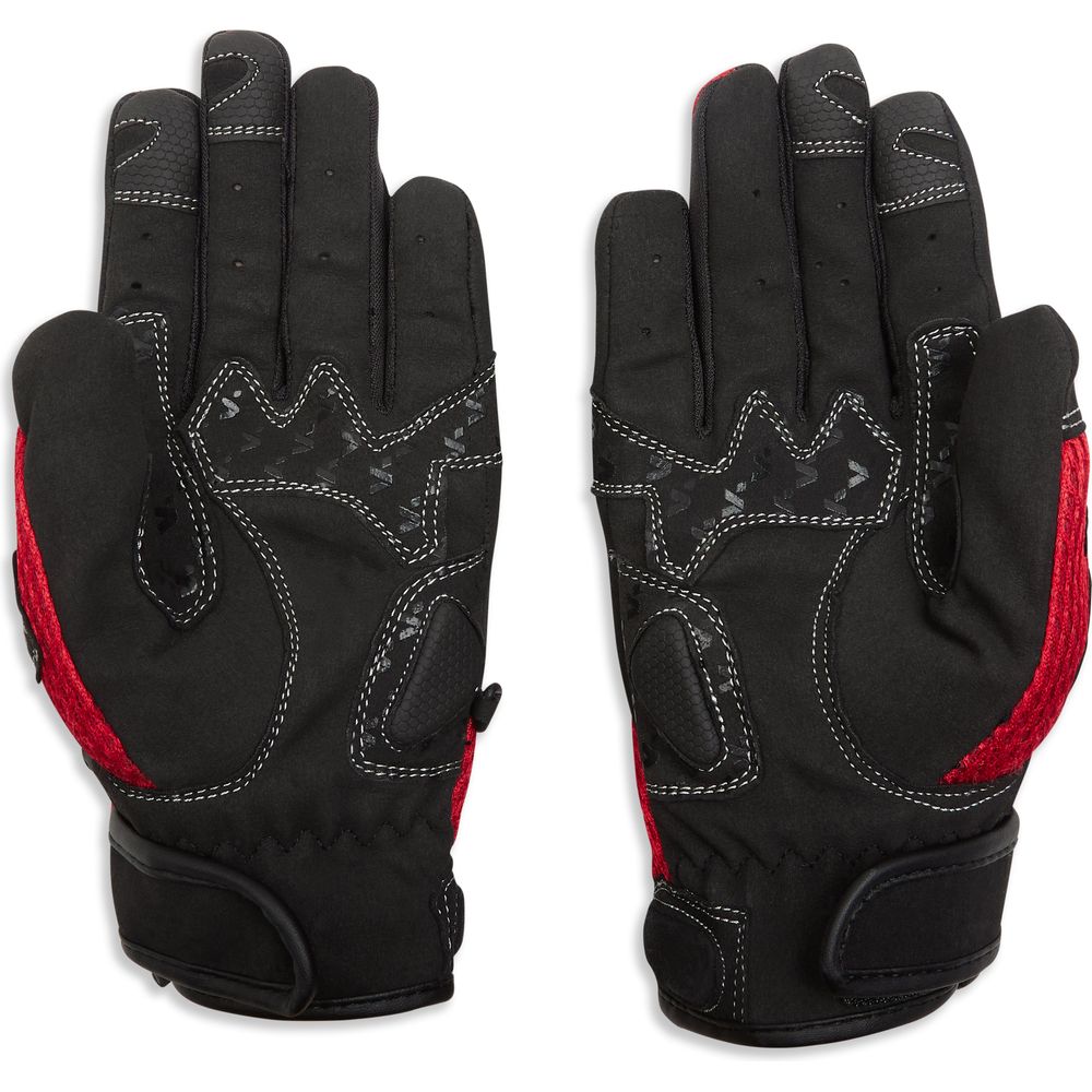 Spada MX-Air CE Textile Gloves Red - FREE UK Shipping, FREE 365 Day Returns | Moto Central