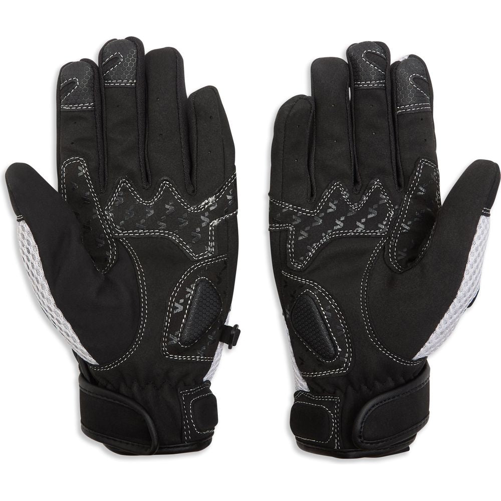 Spada MX-Air CE Textile Gloves White - FREE UK Shipping, FREE 365 Day Returns | Moto Central