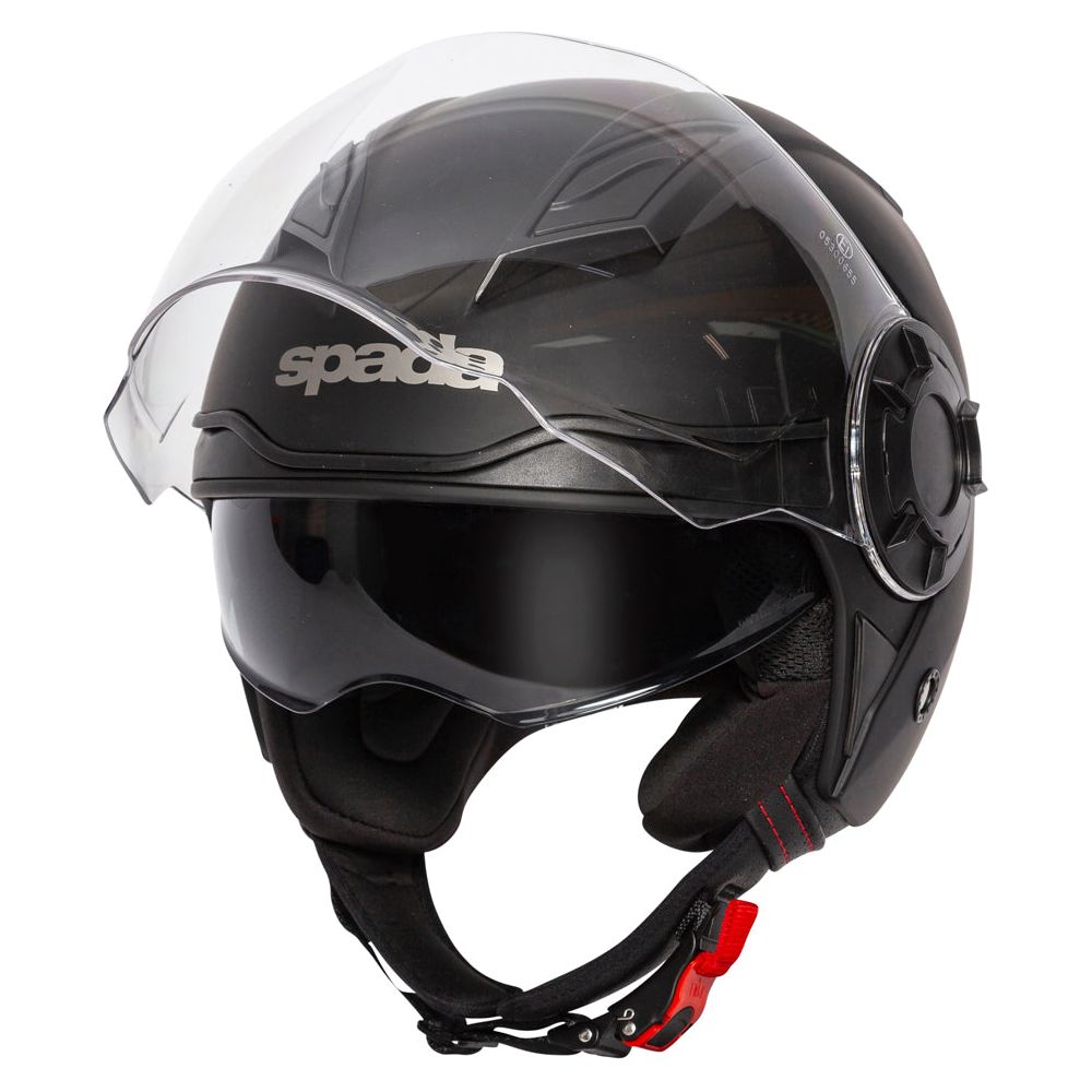 Spada Lycan Open Face Helmet Matt Black