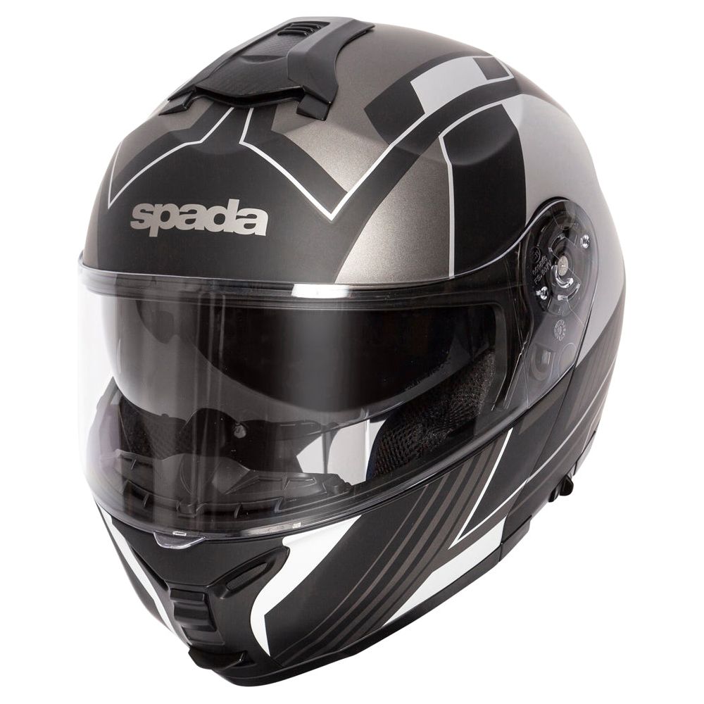 Spada Orion Whip Flip-Up Helmet Matt Black / Silver