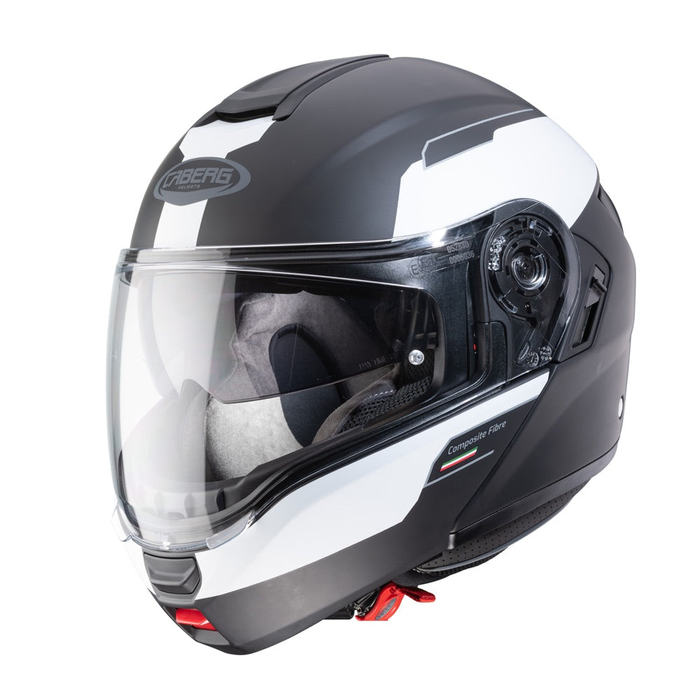 Caberg Levo Prospect Flip-Up Helmet Matt Black / White