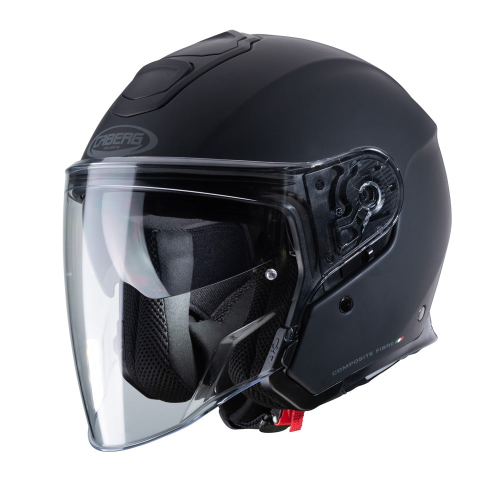 Caberg Flyon Plain Open Face Helmet Matt Black