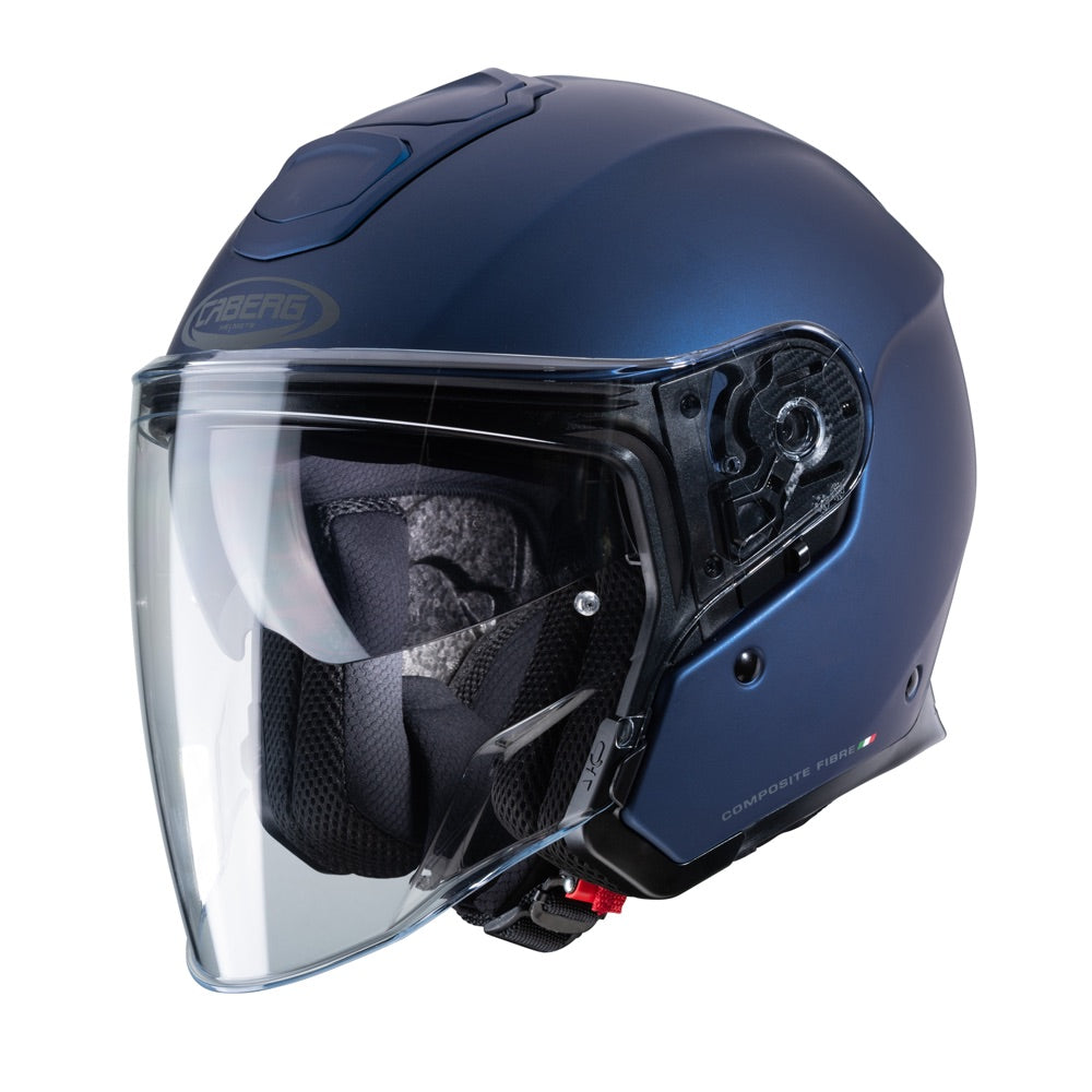 Caberg Flyon Plain Open Face Helmet Matt Blue