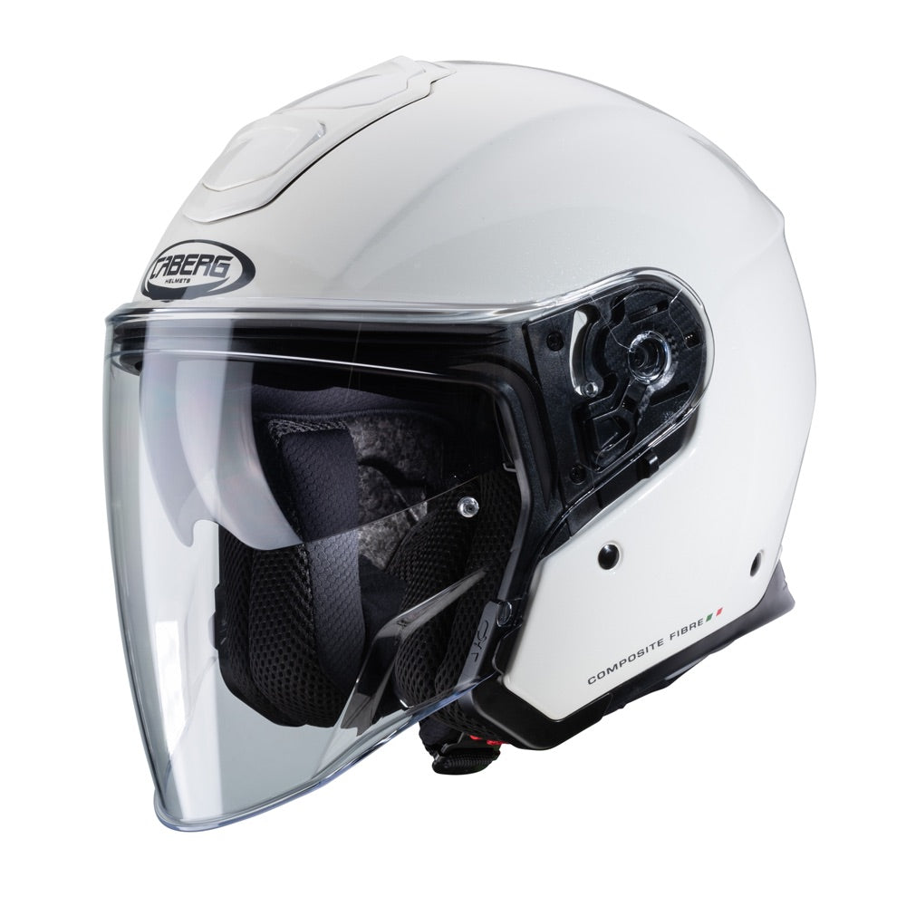 Caberg Flyon Plain Open Face Helmet White