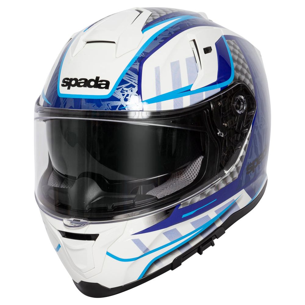 Spada SP1 Raptor Full Face Helmet White / Blue