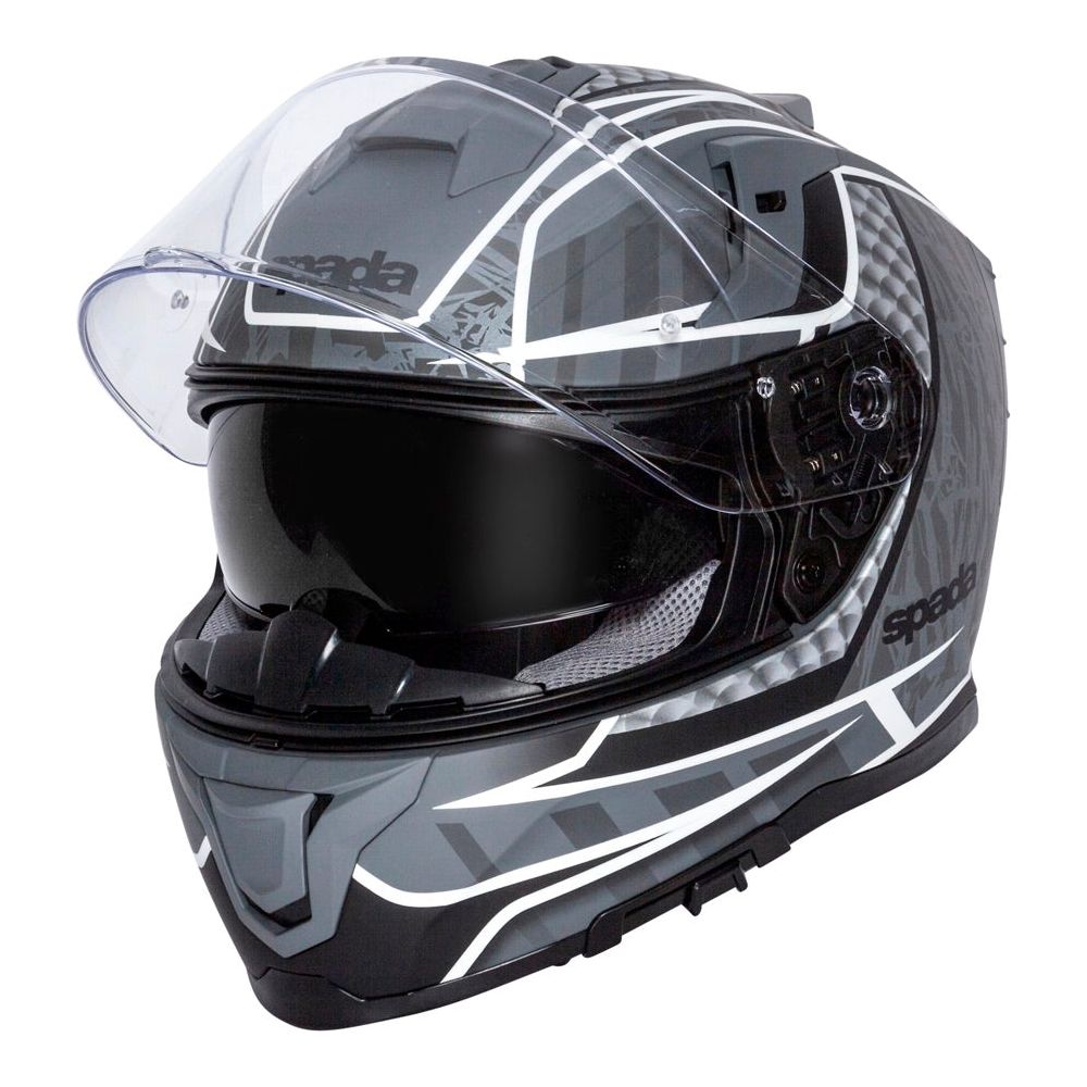 Spada SP1 Raptor Full Face Helmet Matt Black / Grey