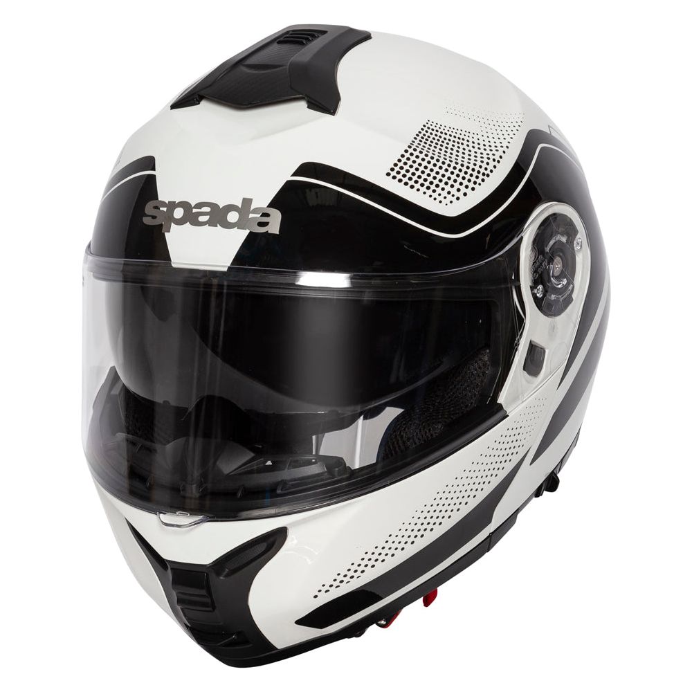 Spada Orion Pixel Flip-Up Helmet White / Black