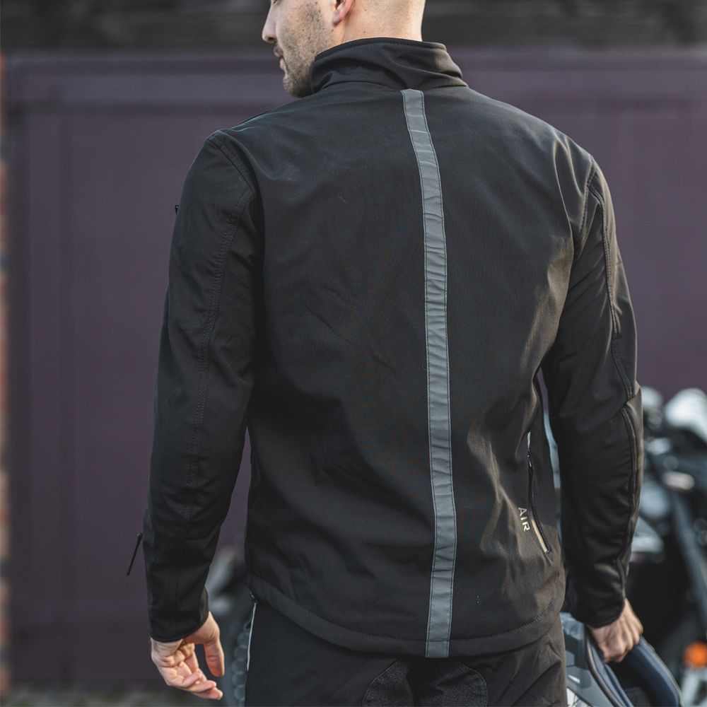 Spada Commute CE Textile Jacket Black - FREE UK Shipping, FREE 365 Day Returns | Moto Central