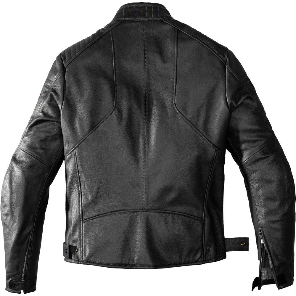 Spidi Clubber CE Leather Jacket Black