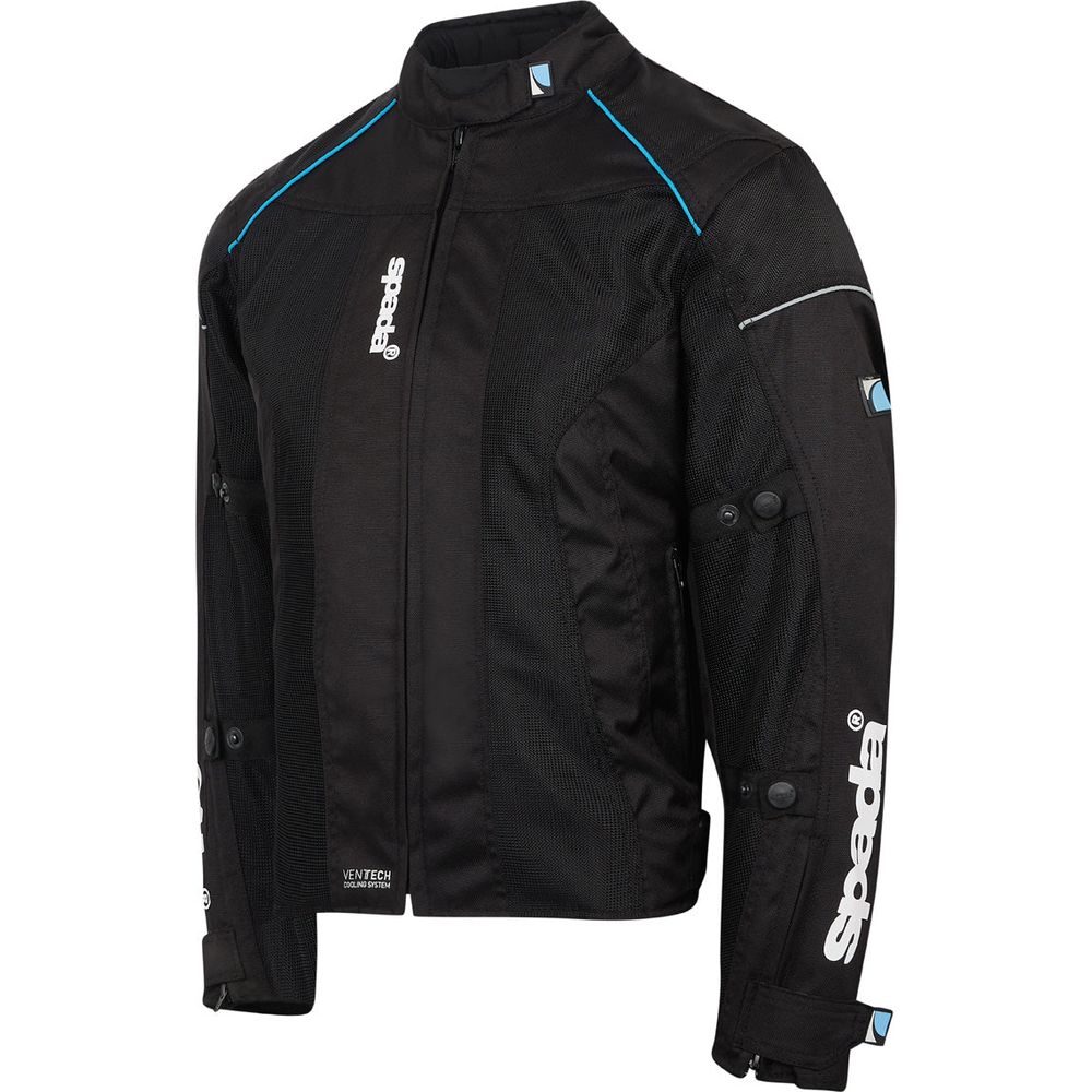 Spada Air Pro Seasons CE Ladies Textile Jacket Black - FREE UK Shipping, FREE 365 Day Returns | Moto Central