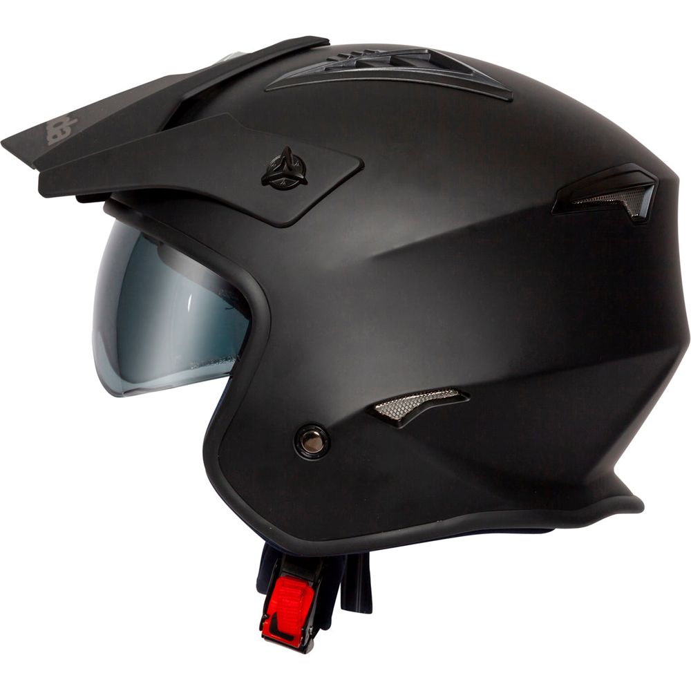 Spada Rock Open Face Helmet Matt Black