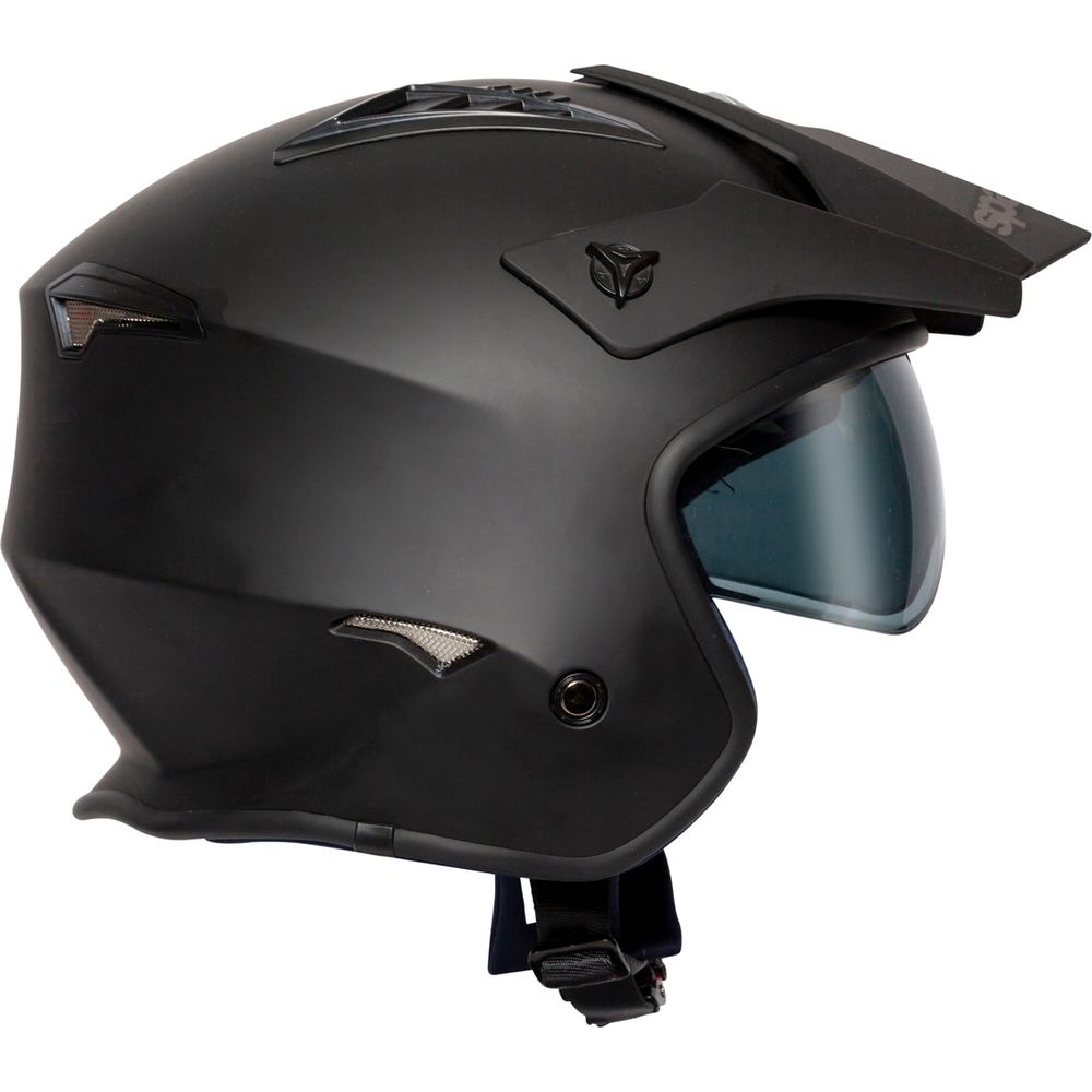 Spada Rock Open Face Helmet Matt Black