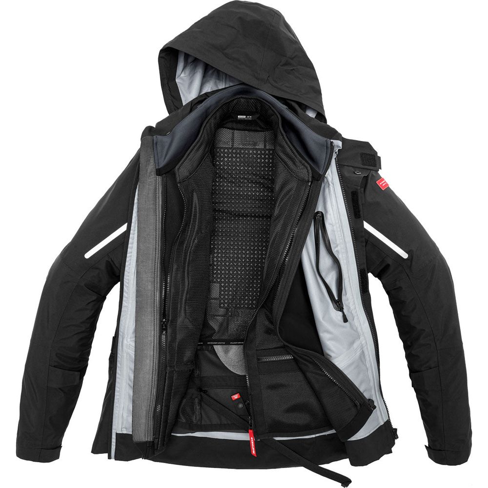 Spidi Mission-T Textile Jacket Black