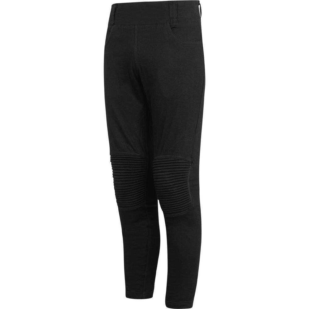 Spada Hugger CE Ladies Textile Jeggings Black - FREE UK Shipping, FREE 365 Day Returns | Moto Central