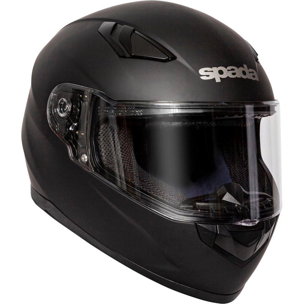 Spada Raiden Full Face Helmet Matt Black - FREE UK Shipping, FREE 365 Day Returns | Moto Central