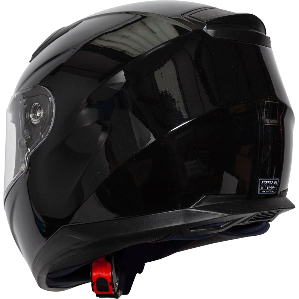 Spada Raiden Full Face Helmet Black