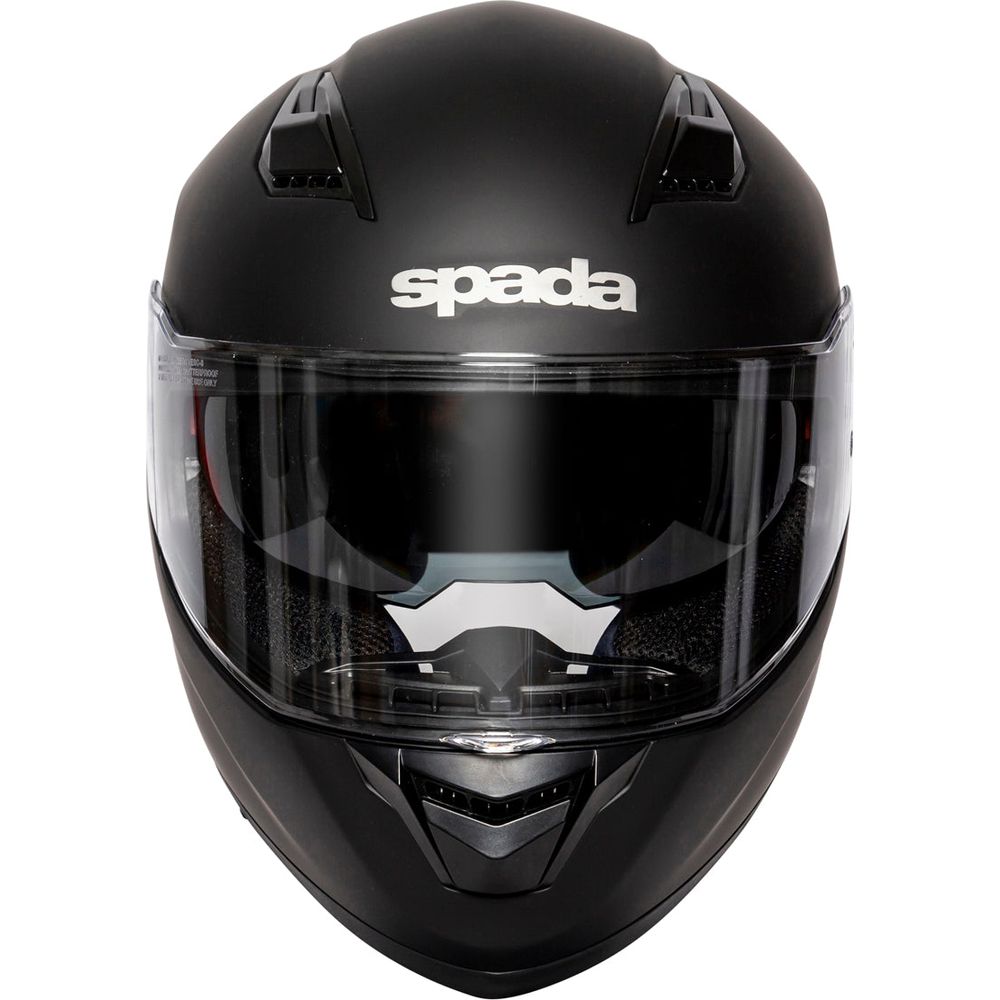 Spada SP17 Full Face Helmet Matt Black - FREE UK Shipping, FREE 365 Day Returns | Moto Central