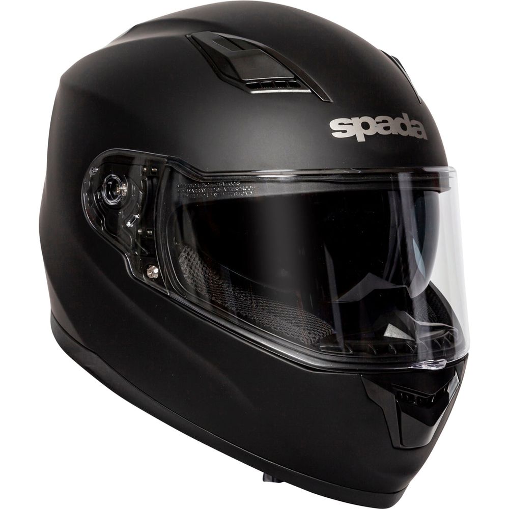 Spada SP17 Full Face Helmet Matt Black - FREE UK Shipping, FREE 365 Day Returns | Moto Central