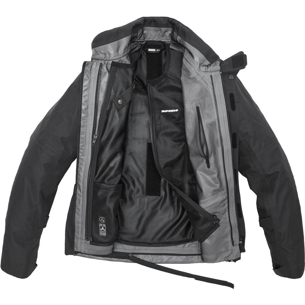 Spidi 3L Shell Textile Jacket Black