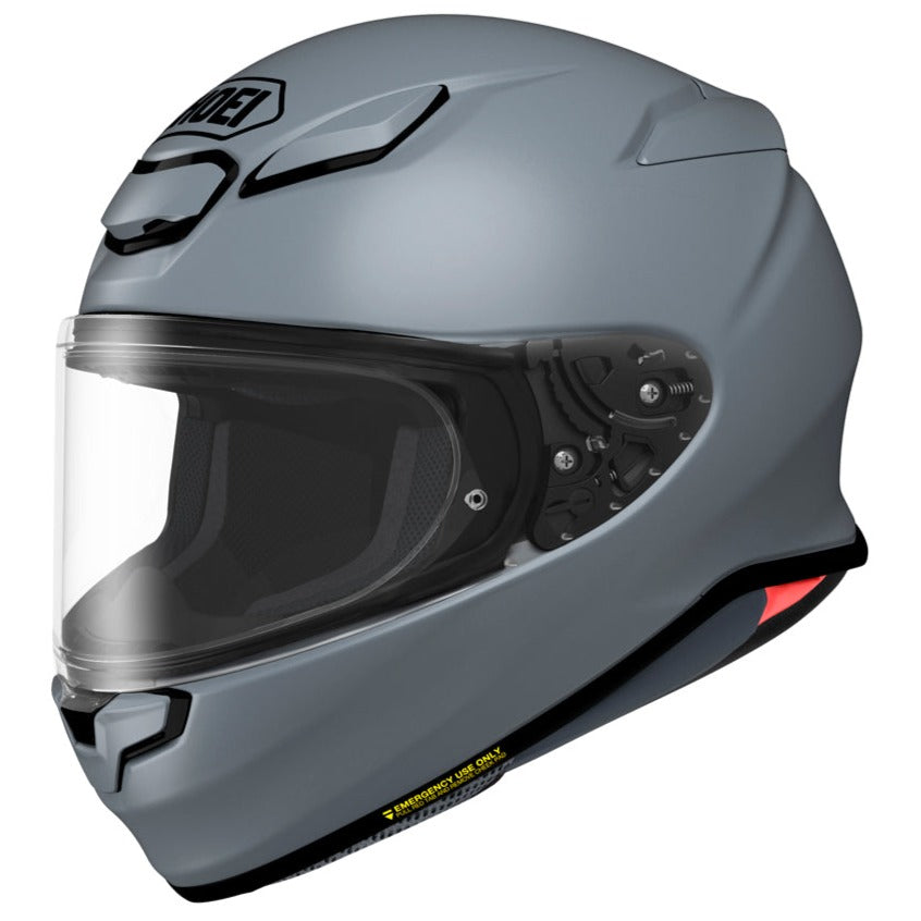 Shoei NXR2 Plain Full Face Helmet Basalt Grey