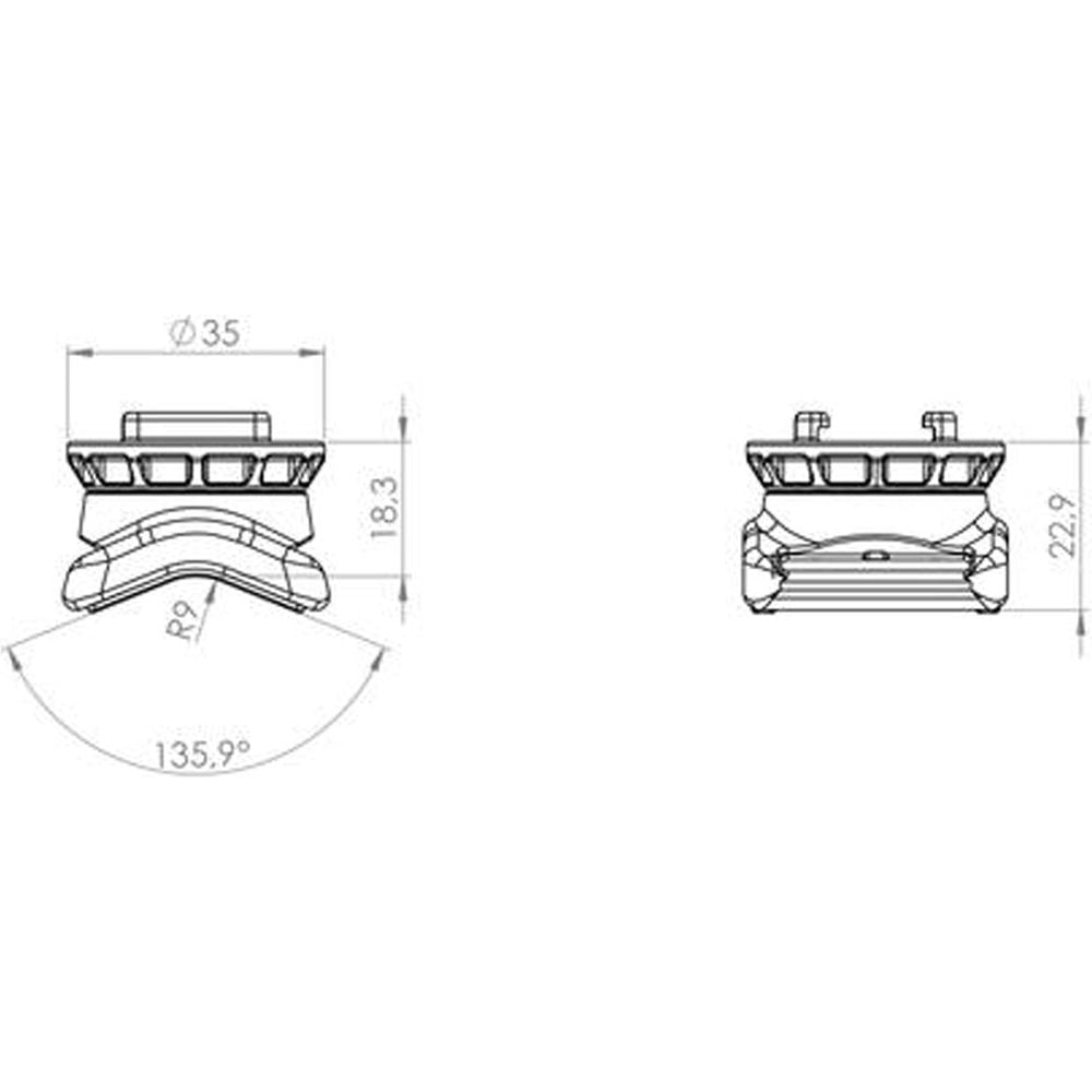 SP Connect Universal Cycle Bike Mount - FREE UK Shipping, FREE 365 Day Returns | Moto Central