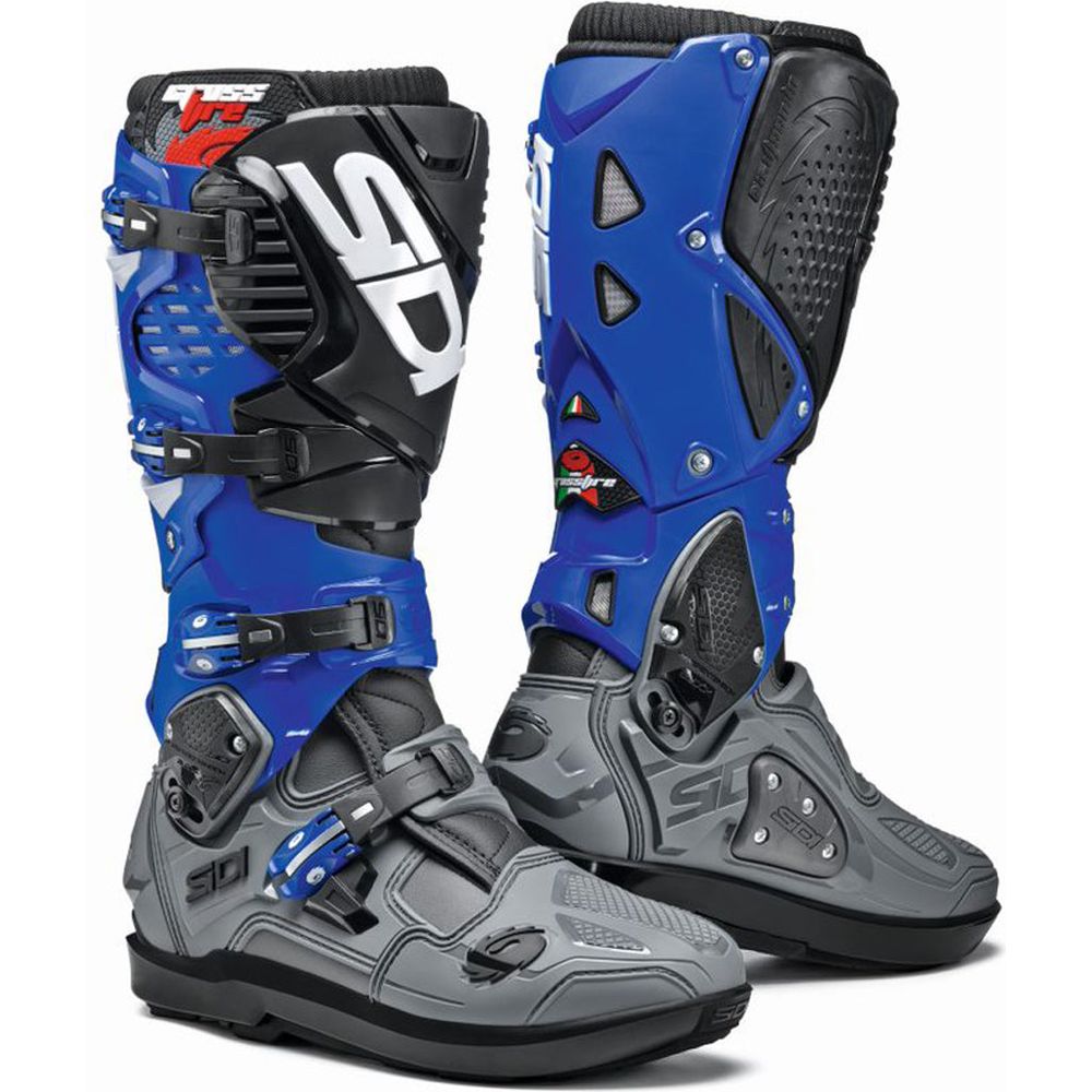 Sidi Crossfire 3 SRS CE Boots Grey / Blue / Black