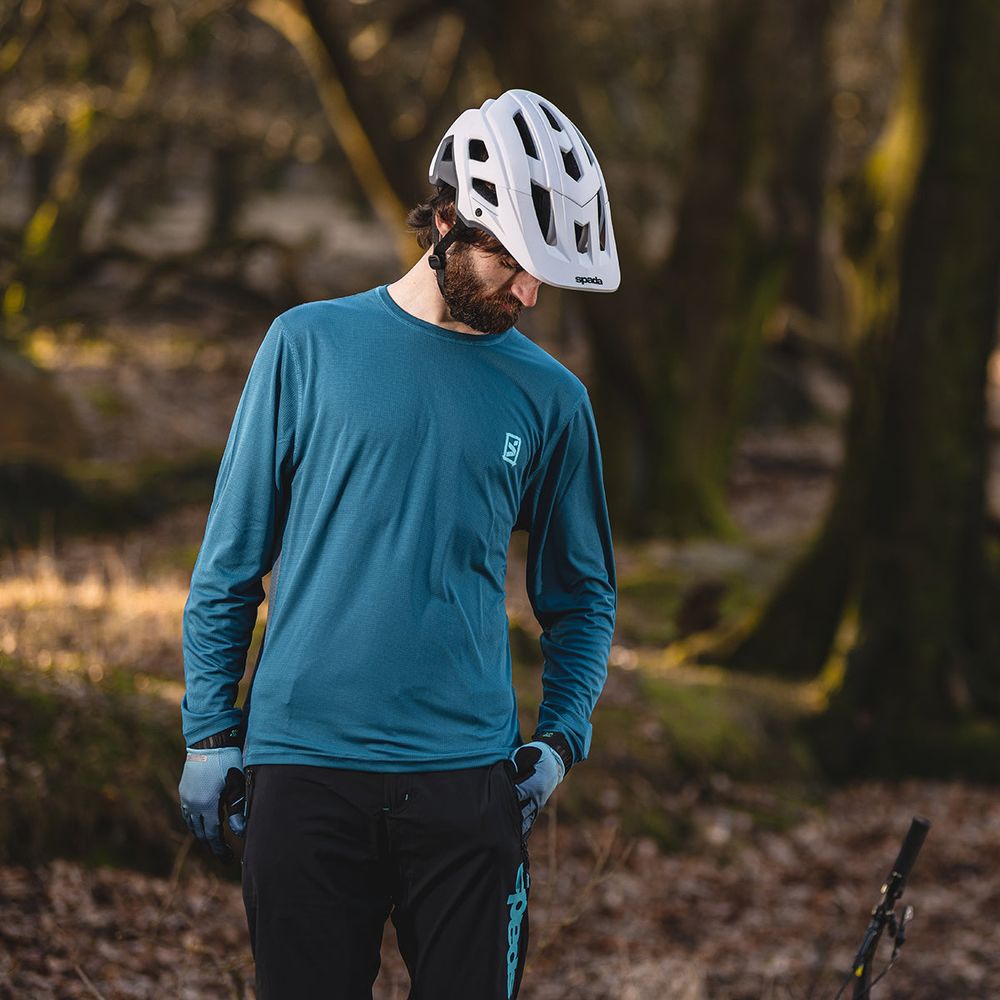 Spada MTB Trail Long Sleeves Jersey Titan Orion - FREE UK Shipping, FREE 365 Day Returns | Moto Central