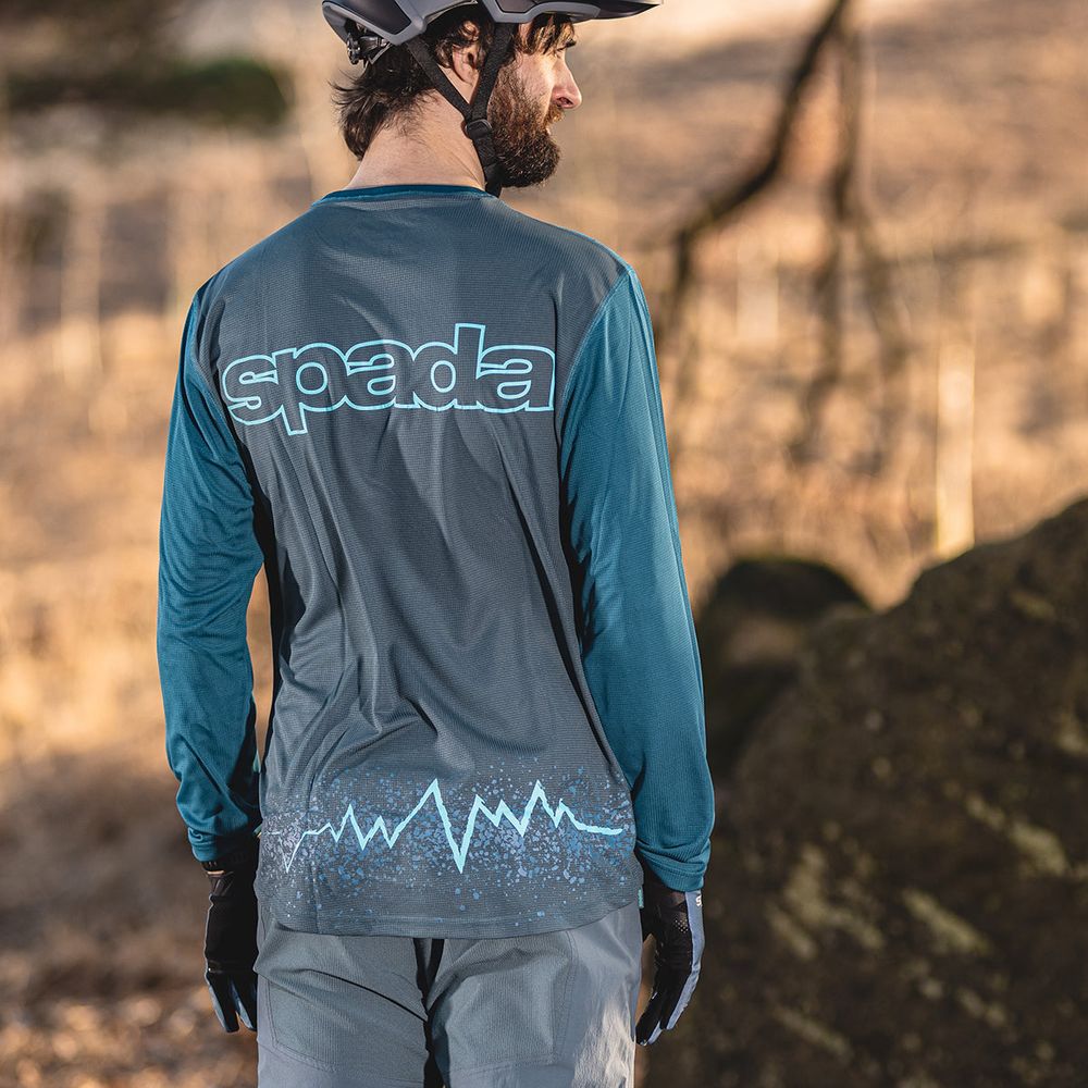 Spada MTB Trail Long Sleeves Jersey Titan Orion - FREE UK Shipping, FREE 365 Day Returns | Moto Central