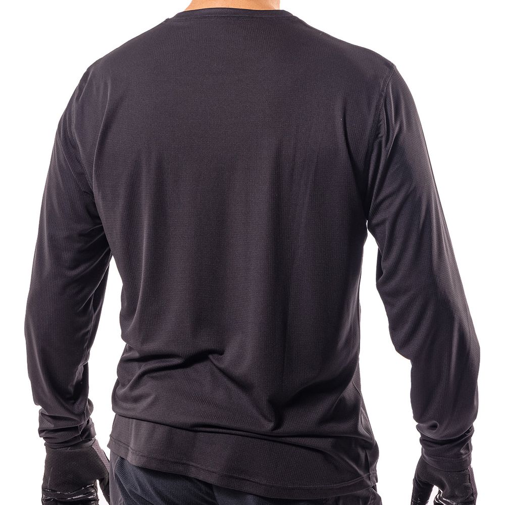 Spada MTB Trail Long Sleeves Jersey Black - FREE UK Shipping, FREE 365 Day Returns | Moto Central