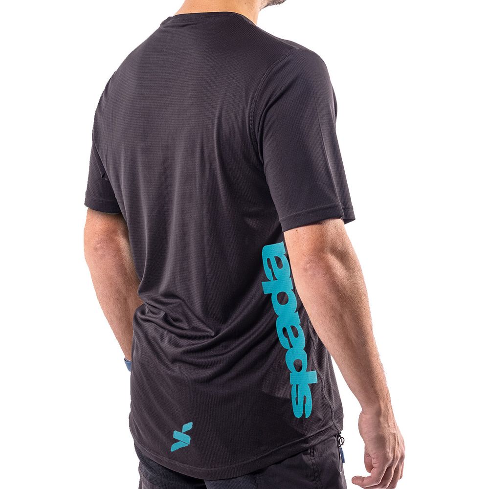 Spada MTB Whistler Jersey Black - FREE UK Shipping, FREE 365 Day Returns | Moto Central