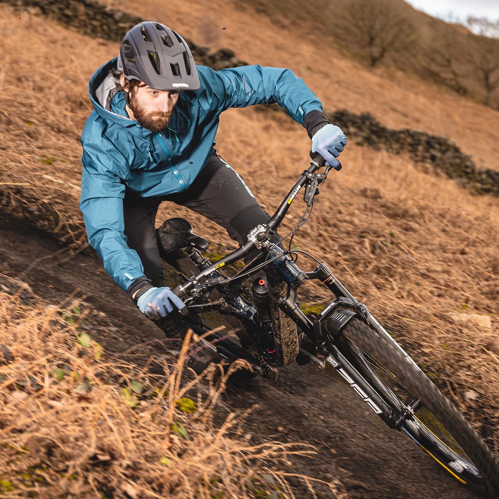 Spada MTB Enduro Jacket Titan Blue - FREE UK Shipping, FREE 365 Day Returns | Moto Central