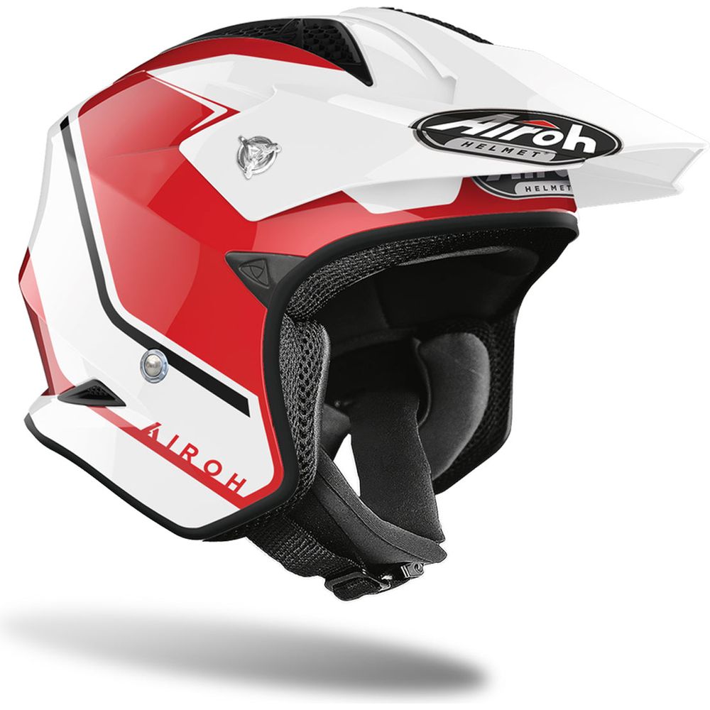 Airoh TRR S Keen Open Face Off-Road Helmet Gloss Red