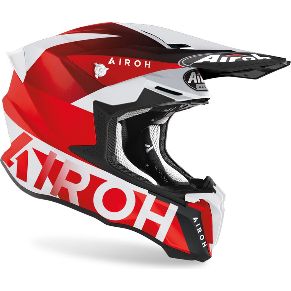 Airoh Twist 2.0 Lift Motocross Helmet Matt Red - FREE UK Shipping, FREE 365 Day Returns | Moto Central