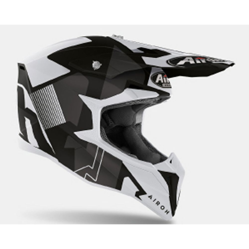 Airoh Wraap Raze Motocross Helmet Matt Black - FREE UK Shipping, FREE 365 Day Returns | Moto Central