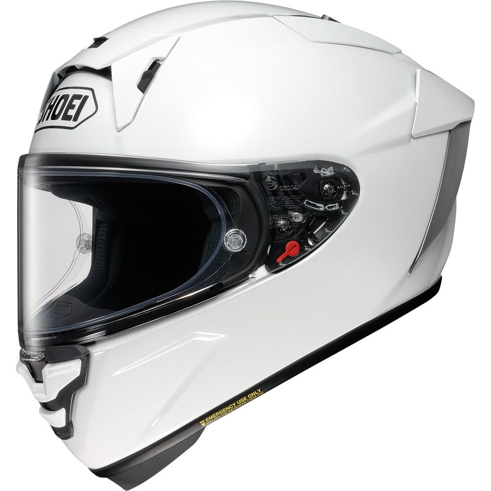 Shoei X-SPR Pro Plain Full Face Helmet White - FREE UK Shipping, FREE 365 Day Returns | Moto Central