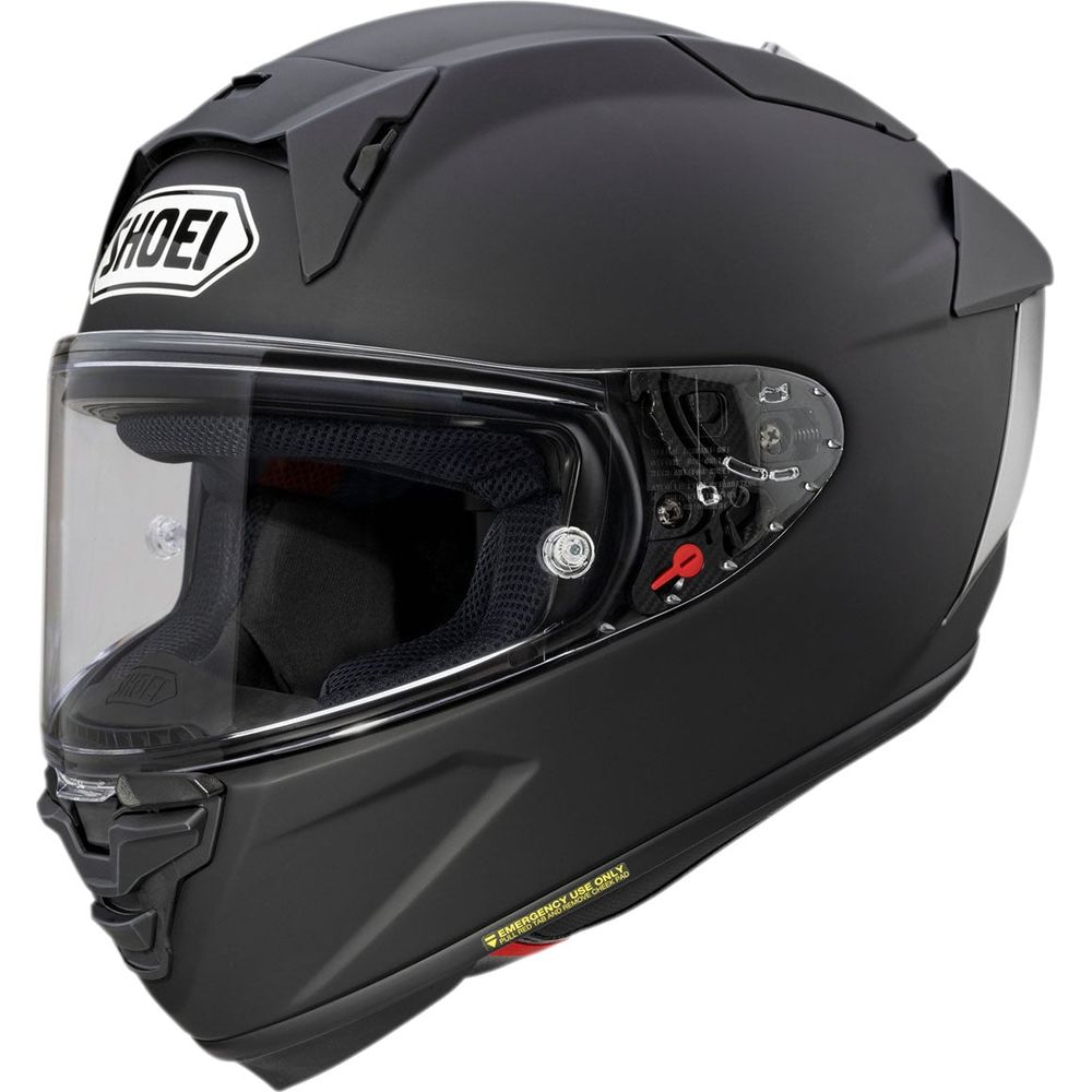 Shoei X-SPR Pro Candy Full Face Helmet Matt Black - FREE UK Shipping, FREE 365 Day Returns | Moto Central