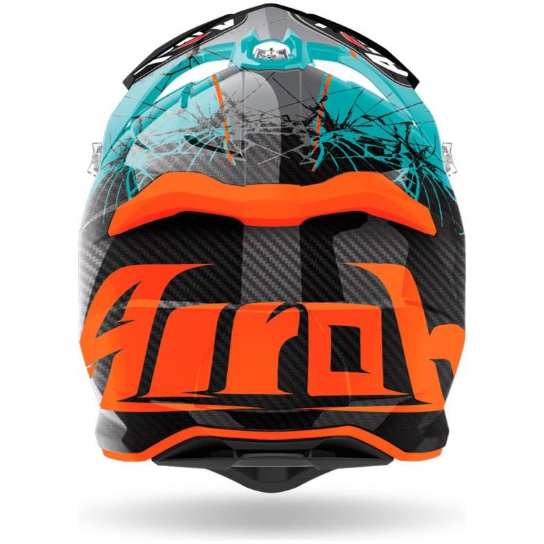 Airoh Strycker Crack 22.06 Motocross Helmet Gloss Blue