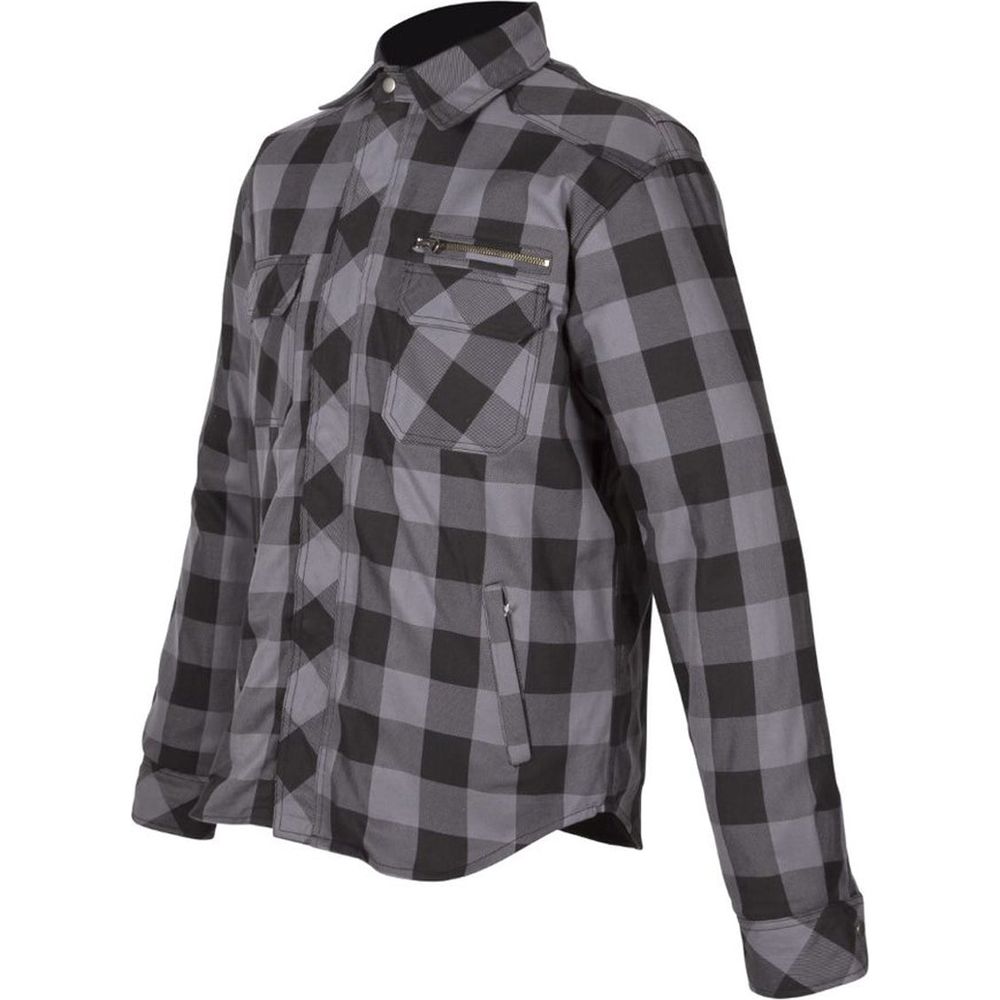 Spada Maine CE Textile Jacket Black / Grey Check - FREE UK Shipping, FREE 365 Day Returns | Moto Central