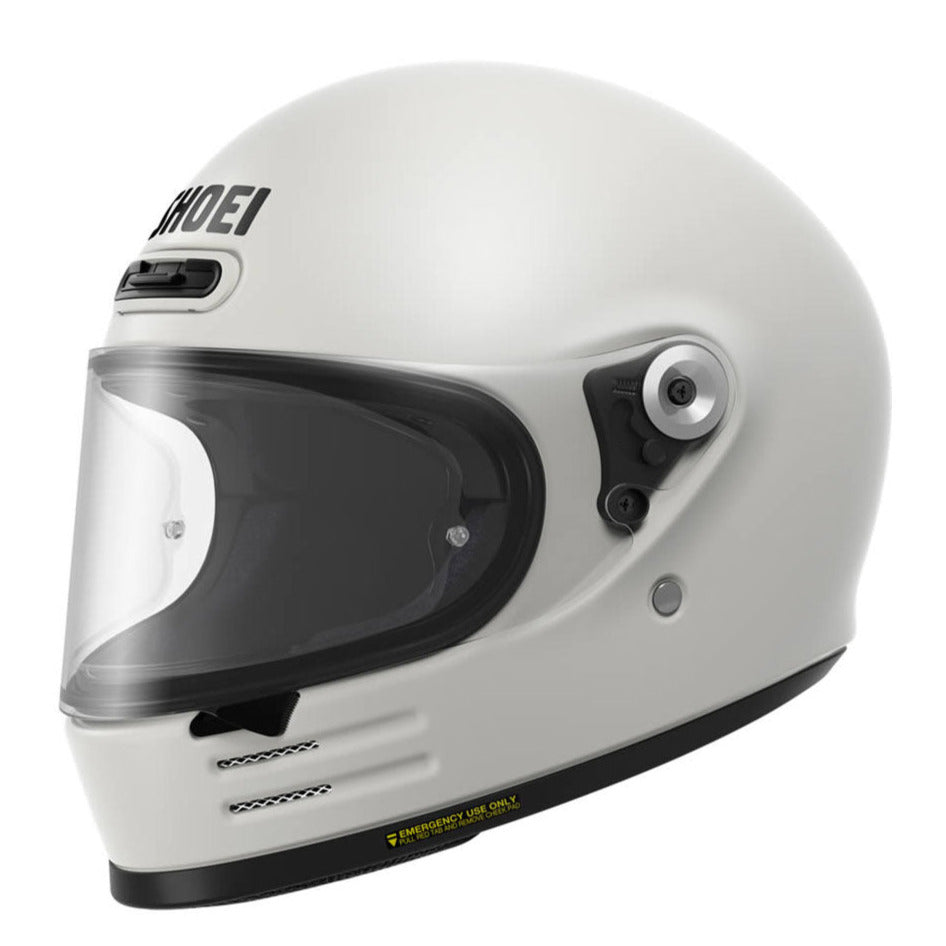 Shoei Glamster 06 Plain Full Face Helmet Off White