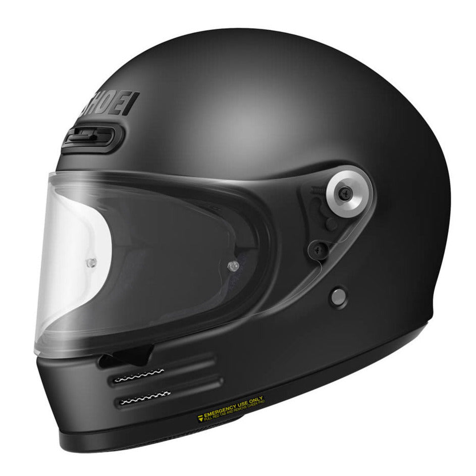 Shoei Glamster 06 Plain Full Face Helmet Matt Black - FREE UK Shipping, FREE 365 Day Returns | Moto Central