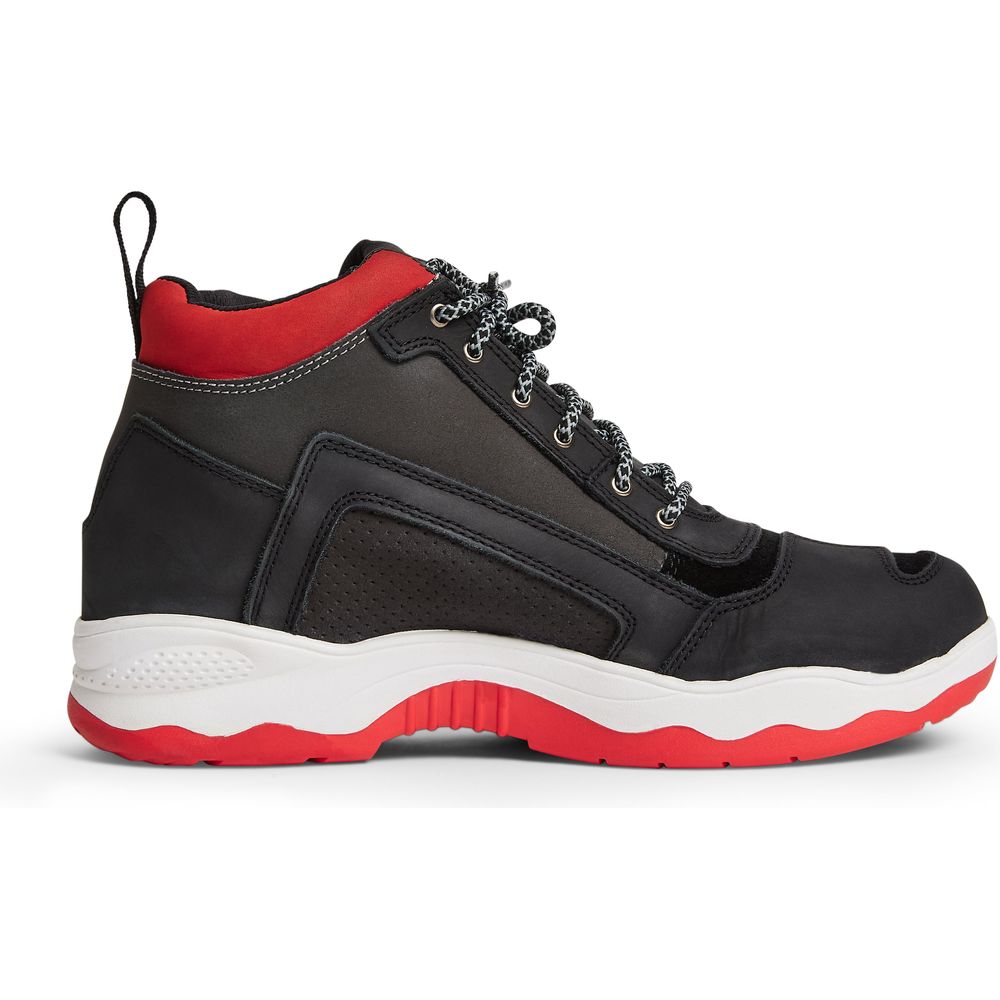 Spada Mercury Trainers Boots Black / Red / White - FREE UK Shipping, FREE 365 Day Returns | Moto Central